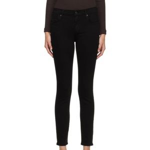 Citizen of Humanity Rocket skinny jeans in black
